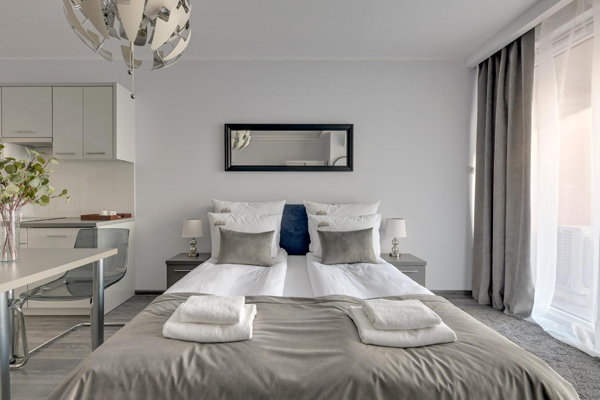 Scala City Center By Downtown Apartments 그단스크 객실 사진